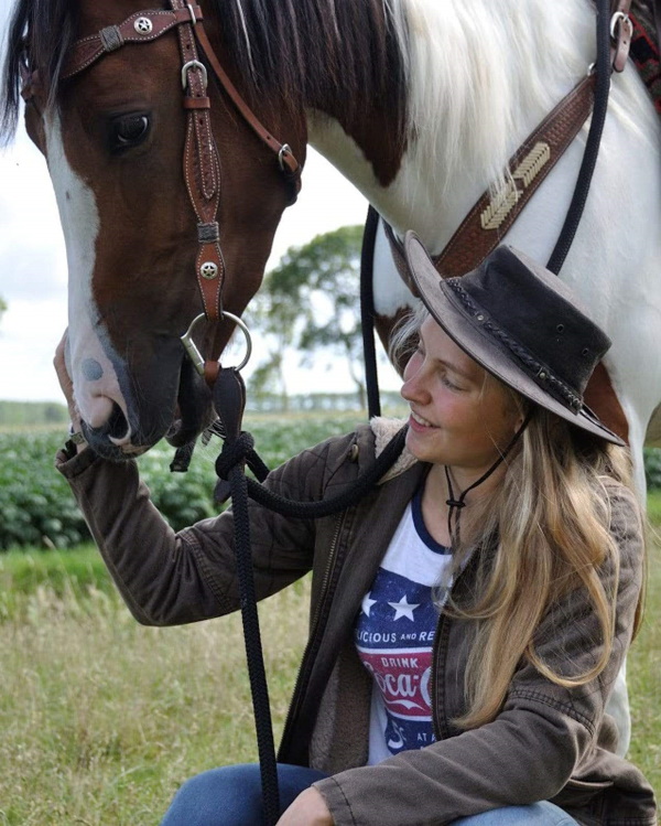 (image for) Iron Bark Leather Western Hat